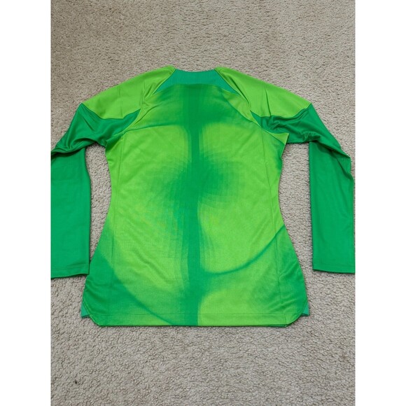 NWT Nike Women’s Dri-Fit Long Sleeve Gardien IV Goalkeeper Soccer Jersey Green - Picture 3 of 8
